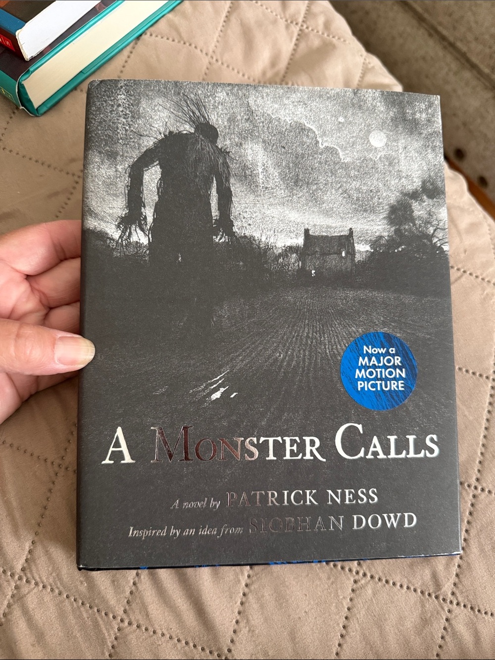 A Monster Calls Hardcover Book